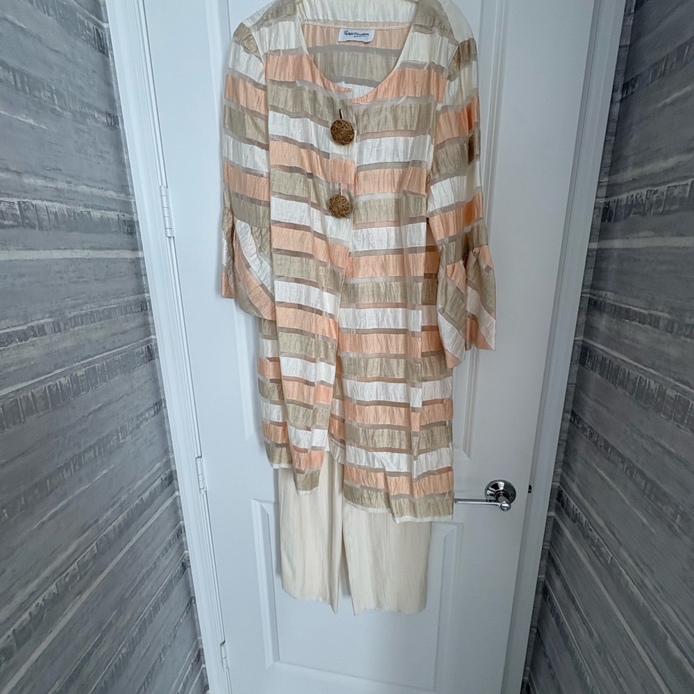 Striped Button-Accent Tunic - image 2